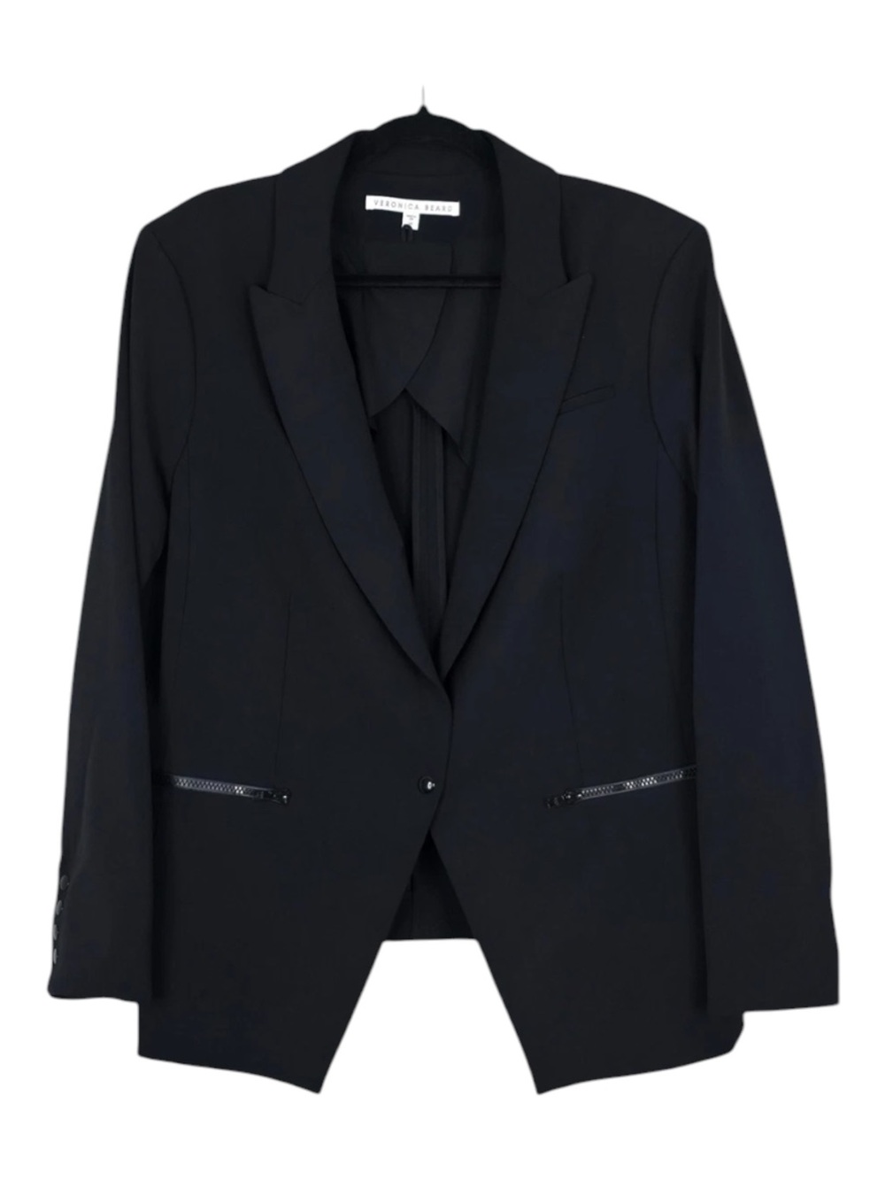 Veronica Beard Black Scuba Jacket/Blazer. Size 18
